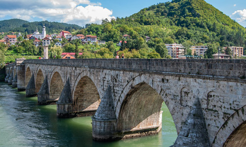 Visegrad Drina Bridge Tourist Destinations in Bosnia and Herzegovina