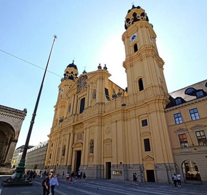 Theatinerkirche Trip to Munich Tourist Attractions Photography