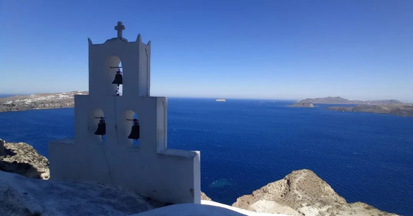 Megalochori Places to visit in Santorini Island Greece