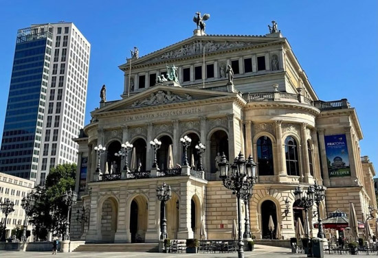 Alte Oper The old Opera House Tourist spots in Germany