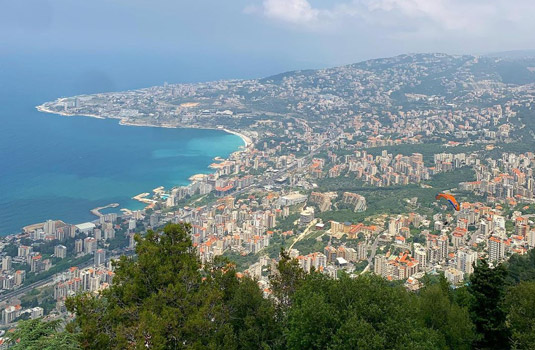 mediterranean view from Harissa