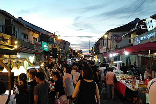 Places to visit in Malaysia Malacca nightlife
